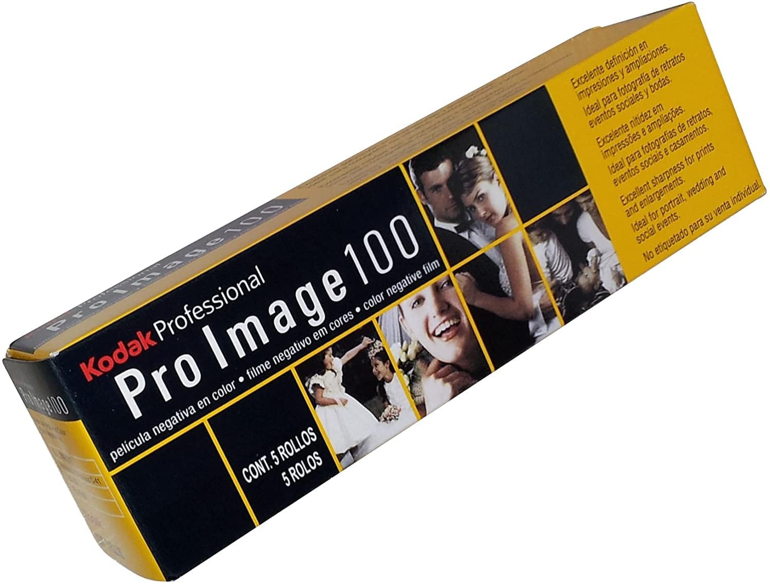 Amazon | Kodak カラーネガフィルム ProImage 100 35mm 36枚撮り 5本
